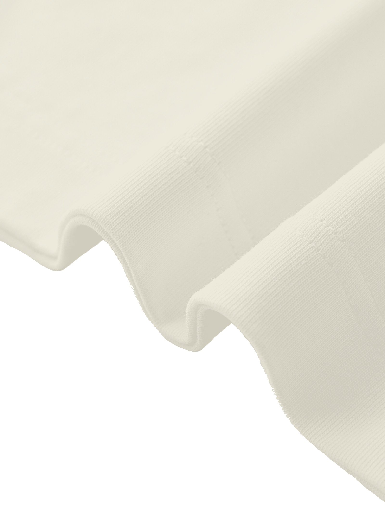 Loose fit cotton polo 275gsm Apricot — pique fabric closeup