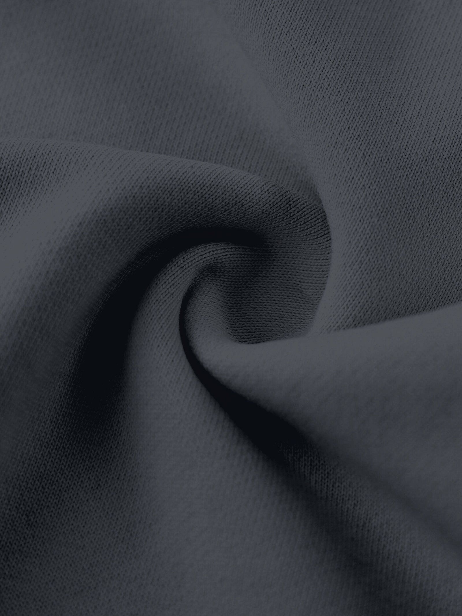 Heavyweight cotton sweatpants 530gsm Black — cotton fleece texture