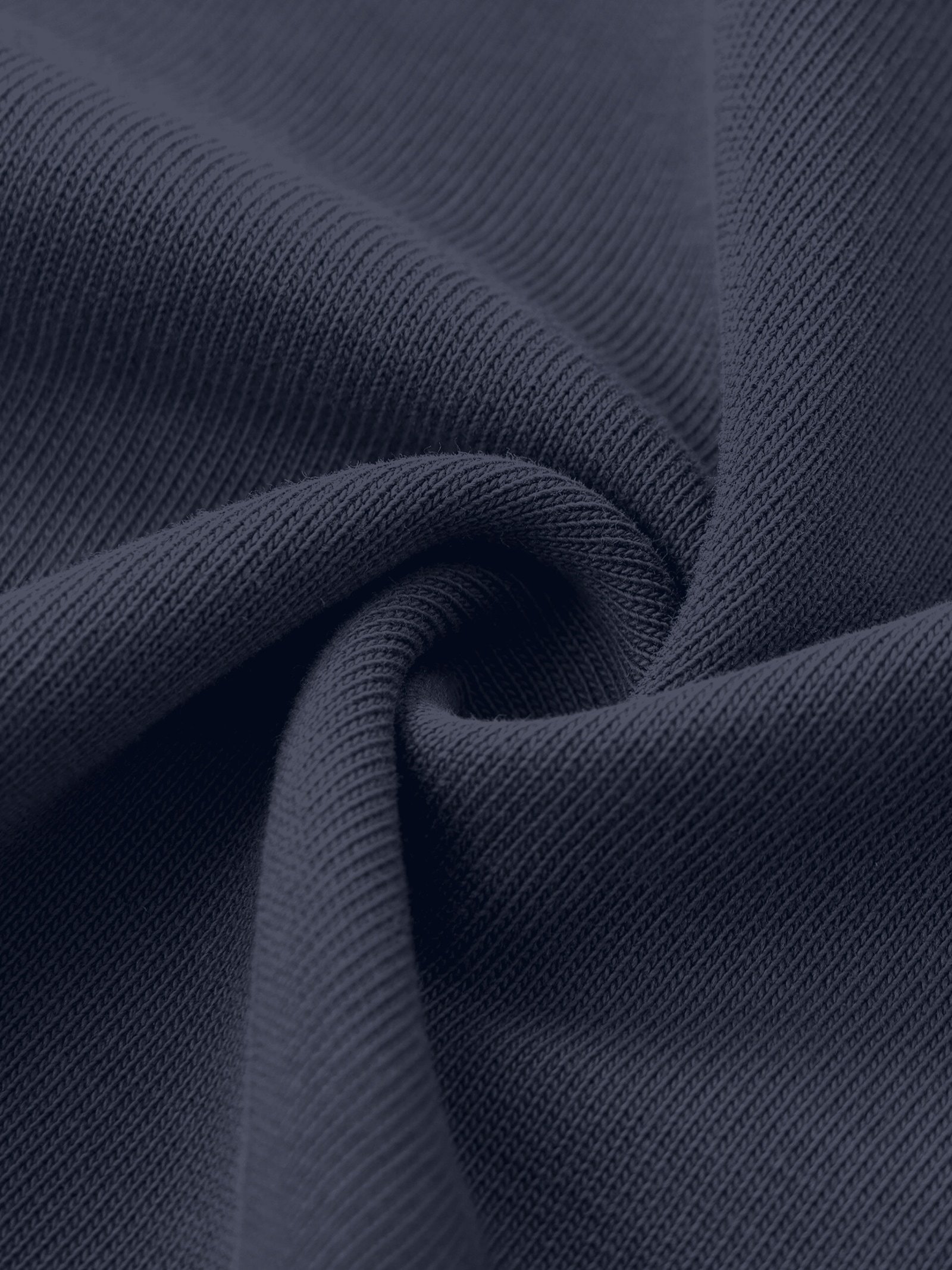 Heavyweight cotton t-shirt Royal Blue — cotton texture