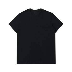 Heavyweight Cotton T-Shirt — Black