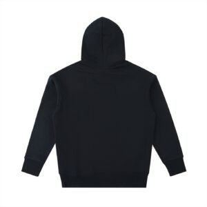 Heavyweight Cotton Hoodie — Black