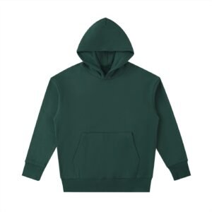 Heavyweight Cotton Hoodie — Retro Green