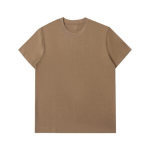 Heavyweight Cotton T-Shirt — Coffee