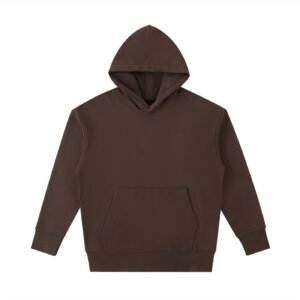 Heavyweight Cotton Hoodie — Coffee