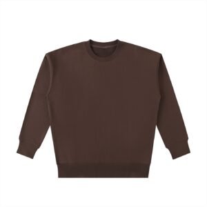 Heavyweight Cotton Sweatshirt — Coffee