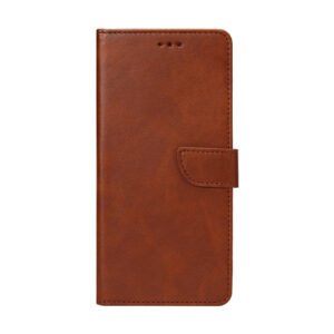 Rixus Bookcase For Samsung Galaxy S20 Ultra Brown
