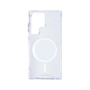 Rixus Anti Shock Case TPU With MagSafe For Samsung Galaxy S24 Ultra 5G Transparent