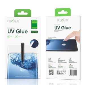 Rixus UV Glue Tempered Glass For Samsung Galaxy S8, S9