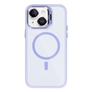 Rixus Classic 03 Case With MagSafe Compatible For Apple iPhone 14 Light Purple