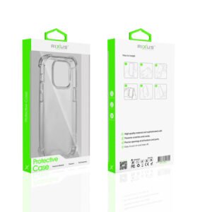 Rixus Anti-Burst Case For Samsung Galaxy S23 Plus Transparent