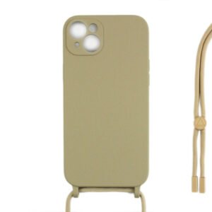 Rixus TPU Necklace Cord Cover For Apple iPhone 15 Plus