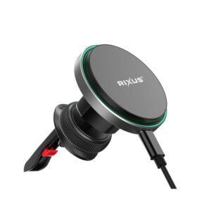 Rixus RXWC12 MagSafe Compatible Charging Air Vent Mount Black