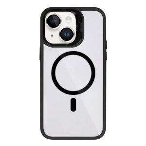 Rixus Classic 03 Case With MagSafe Compatible For Apple iPhone 14 Plus Black