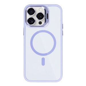 Rixus Classic 03 Case With MagSafe Compatible For Apple iPhone 13 Pro Light Purple