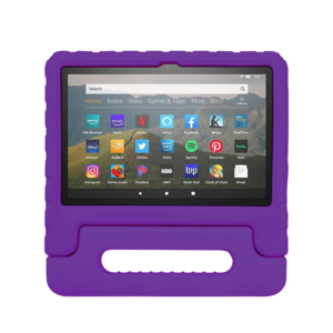 Rixus RXTC06 Tablet Kids Case For Apple iPad Mini 1, 2, 3, 4, 5 7.9 inch Purple