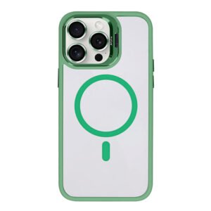 Rixus Classic 03 Case With MagSafe Compatible For Apple iPhone 13 Pro Max Light Green