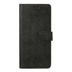 Rixus Bookcase For Apple iPhone 15 Pro Black
