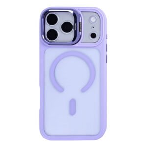 Rixus Classic 03 Case With MagSafe Compatible For Apple iPhone 17 Pro Light Purple