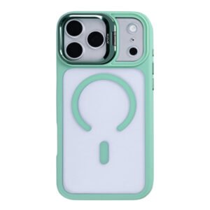 Rixus Classic 03 Case With MagSafe Compatible For Apple iPhone 17 Pro Max Light Green