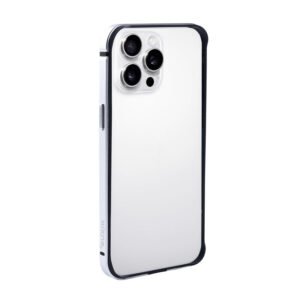 Rixus Crash Guard Case For Apple iPhone 15 Pro White Titanium