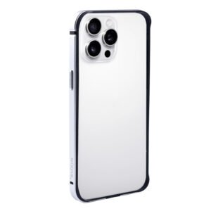 Rixus Crash Guard Case For Apple iPhone 15 Pro Max White Titanium