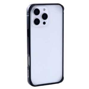 Rixus Crash Guard Case For Apple iPhone 16 Pro Black Titanium