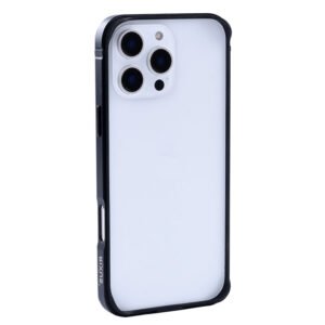 Rixus Crash Guard Case For Apple iPhone 16 Pro Max Black Titanium