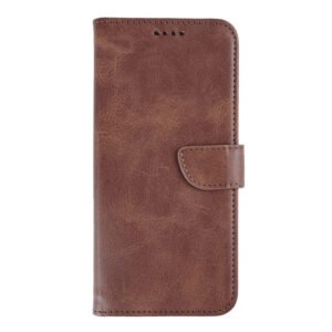 Rixus Bookcase For Samsung Galaxy S26 Ultra Brown