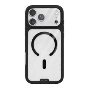 Rixus Crystal Amber Case For Apple iPhone 17 Pro Max Black