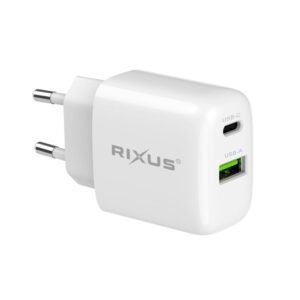 Rixus RXHC02D Charger With USB-C/A 25W (Counter Display 02)