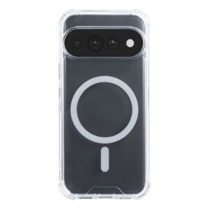 Rixus Anti-Burst Case With MagSafe Compatible For Google Pixel 11 Pro XL Transparent
