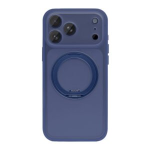 Rixus SnapGrip 360 Case For Apple iPhone 17 Pro Max, 18 Pro Max Blue