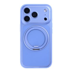 Rixus SnapGrip 360 Case For Apple iPhone 17 Pro Max, 18 Pro Max Light Blue