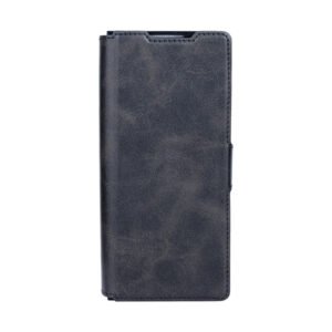 Rixus Wallet Case With Pen Holder For Samsung Galaxy Z Fold6 Black