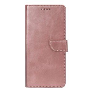 Rixus Bookcase For Apple iPhone 16 Pro Pink