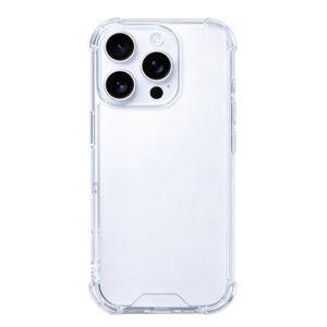 Rixus Anti-Burst Case For Apple iPhone 16 Pro Transparent