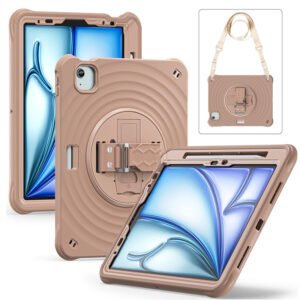 Rixus RXTC08 Anti Shock Case For Apple iPad 10 10.9 inch (2022) Latte