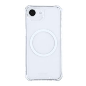 Rixus Armor-X Anti Shock Case With MagSafe Compatible For Apple iPhone 16e, 17e Transparent