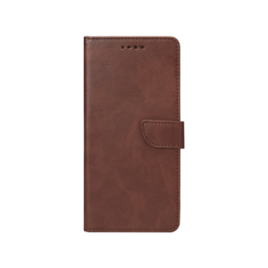 Rixus Bookcase For Samsung Galaxy A51 4G, A51 5G Brown