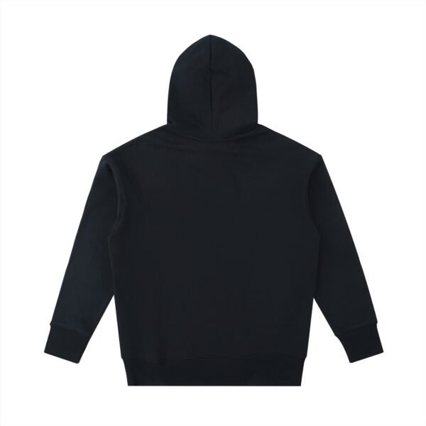 Heavyweight Cotton Hoodie 530gsm — Black