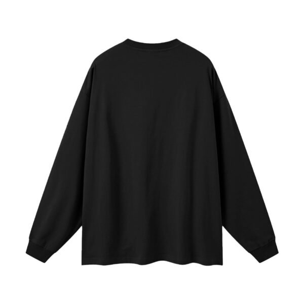 Heavyweight Cotton Long Sleeve 305gsm — Black