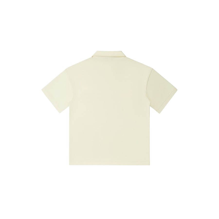 The Polo in Light Yellow — back view