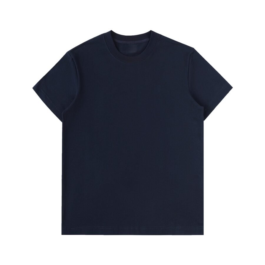 Heavyweight cotton t-shirt 330gsm in Royal Blue — front view